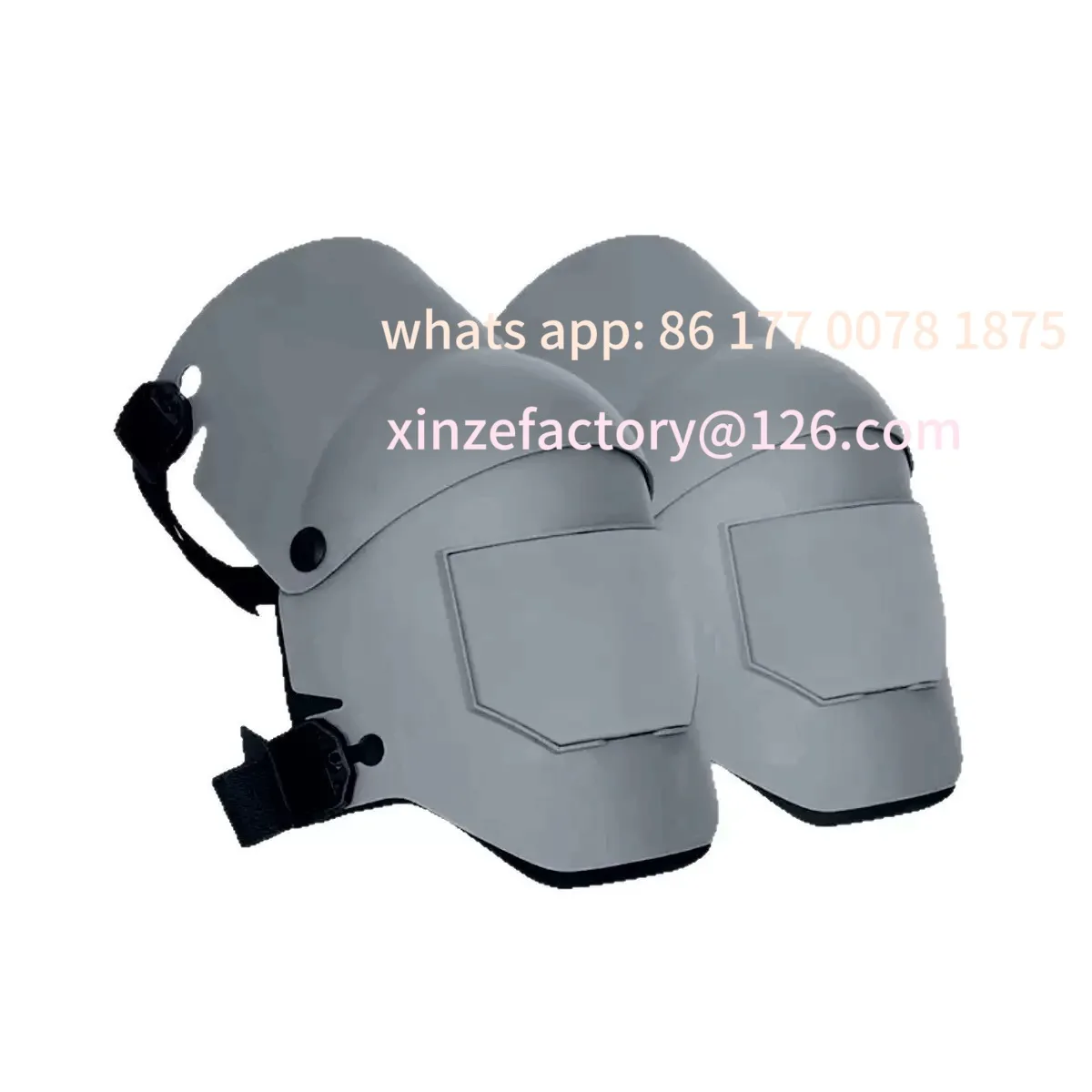 Customizable Pads Brace Protective Knee Durability Gear with Comfortable Thick Foam for Combating Gardening