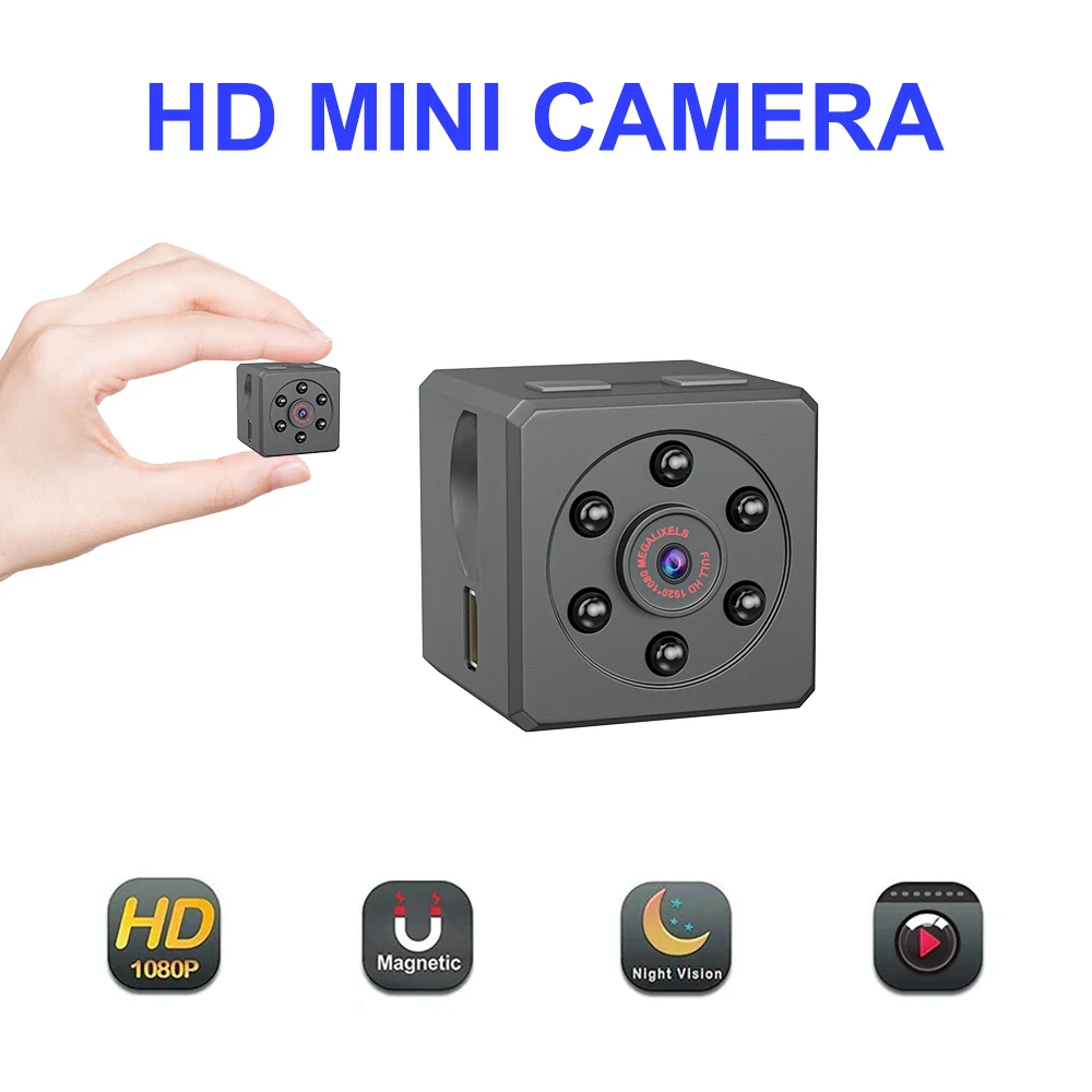 Mini caméra numérique MD18, enregistreur vidéo HD 1080P, Vision nocturne, détection de mouvement, Micro caméra