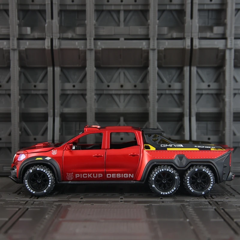 Simulación 1:28 Mercedes Benz Pickup aleación vehículo todoterreno modelo accesorios de coche puertas y tapas de motor maletero puede abrir