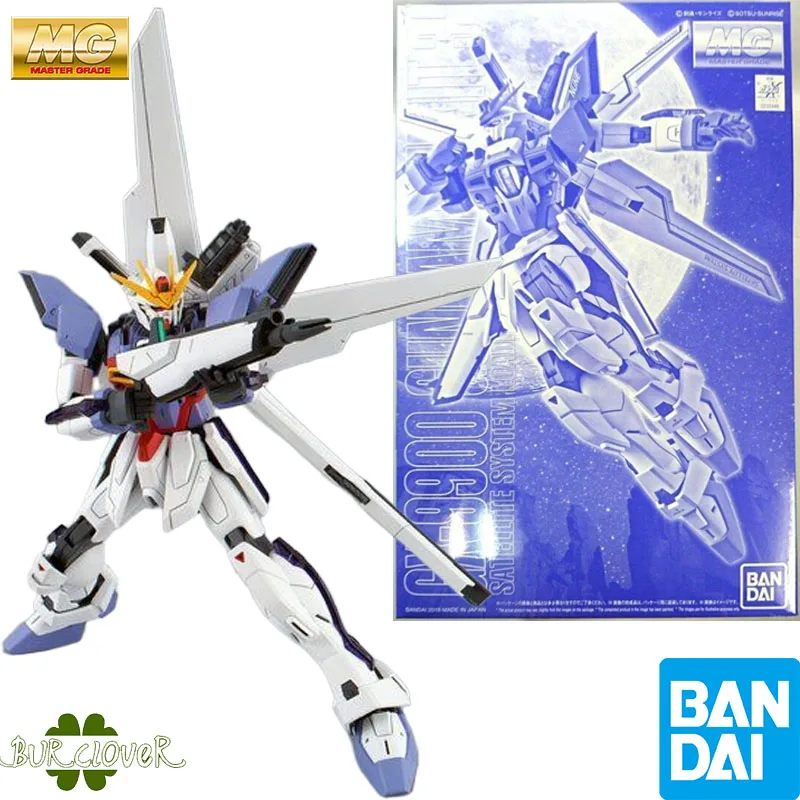 بانداي الأصلي MG Gundam X GX-9900 1/100 أنيمي عمل الشكل التجمع نموذج اللعب تحصيل نموذج الحلي هدايا للأطفال