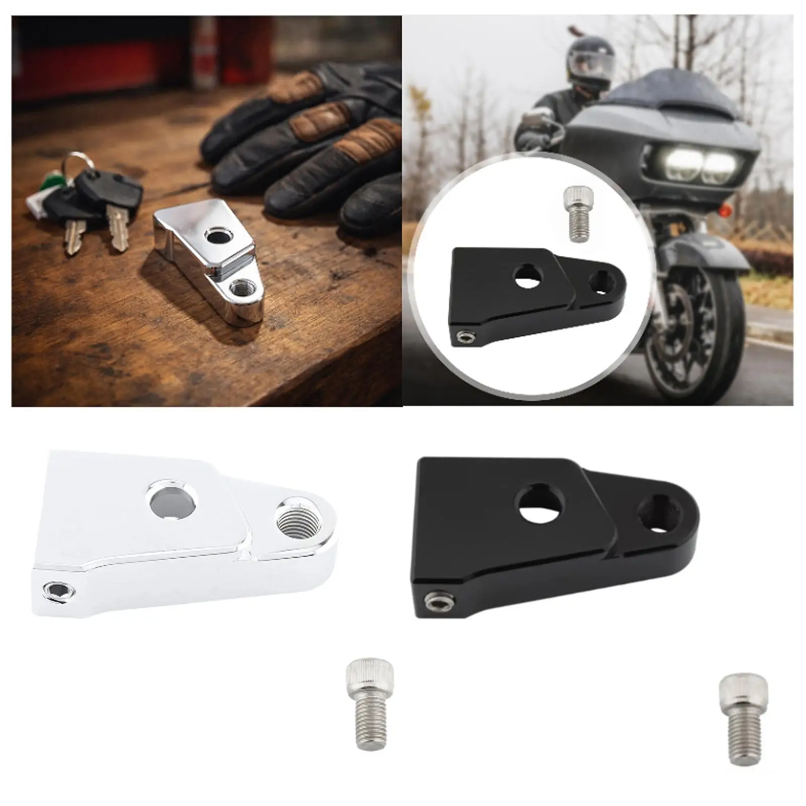 

Комплект для легкой установки нейтрального ассистента с компактным кронштейном и аксессуарами для Harley Davidson 1