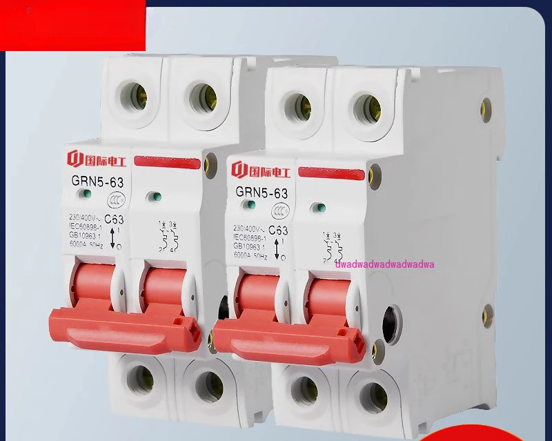 International Electrical and Electrical Air Switch DZ47 Household 1p2p3p4p Three-Phase 32a Air