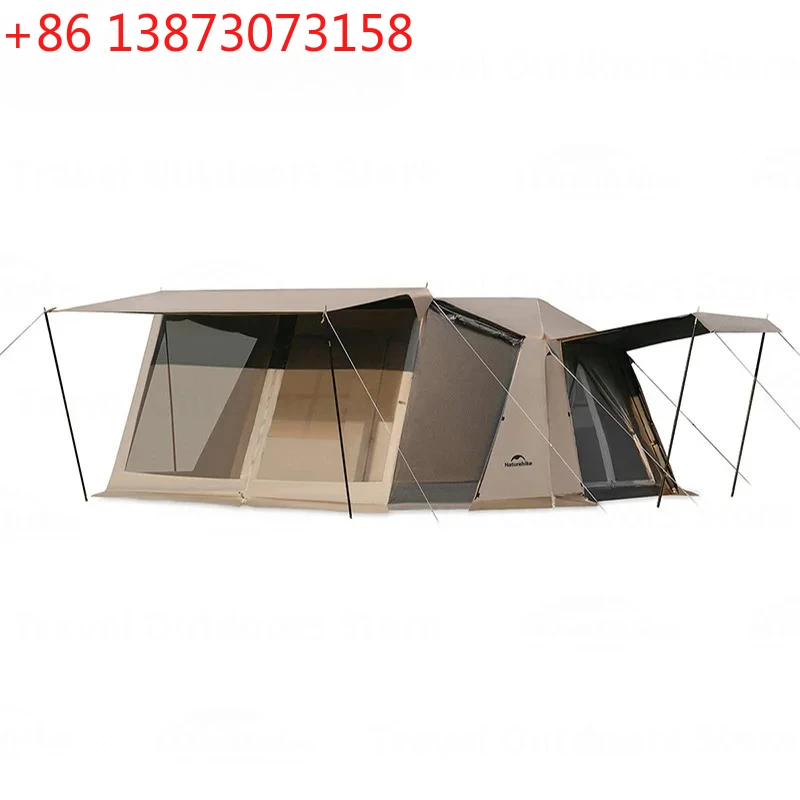 

Naturehike 2025 Village 13 Upgraded Automatic Tent Outdoor Camping Quick Opening Tent With Lamp Strip Tent Multiple Modes PU2000