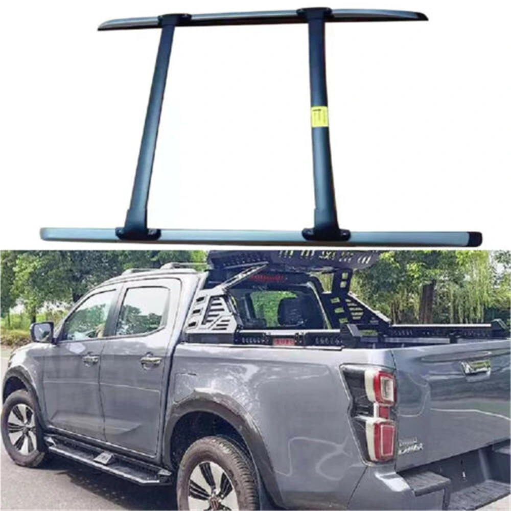 

4 Pcs Roof Side Rail Rack Corssbars Cross Bars Roof Rails Fits for Mazda BT-50 UP UR 2011-2022