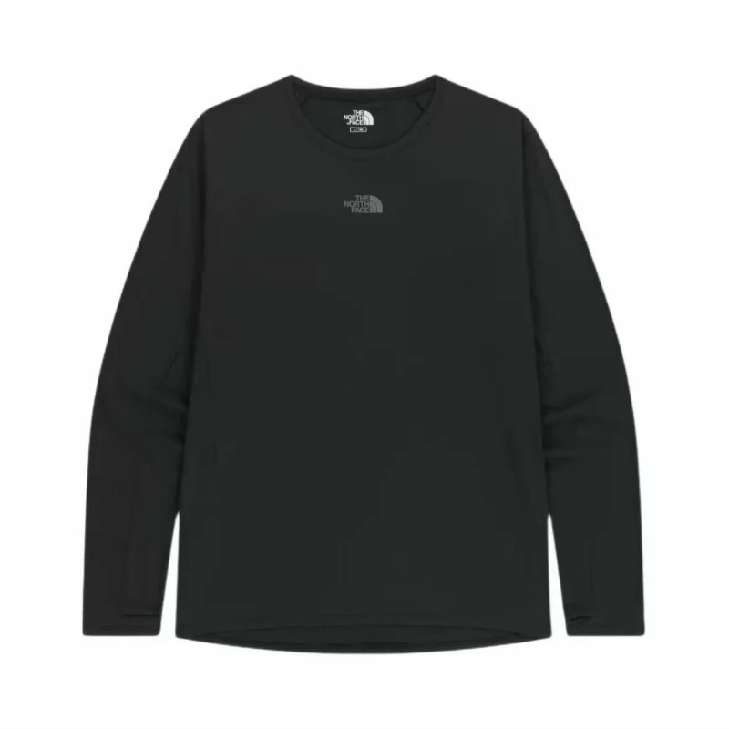 THE NORTH FACE Letter-branded Logo Round-neck Long-sleeved T-shirt for Men