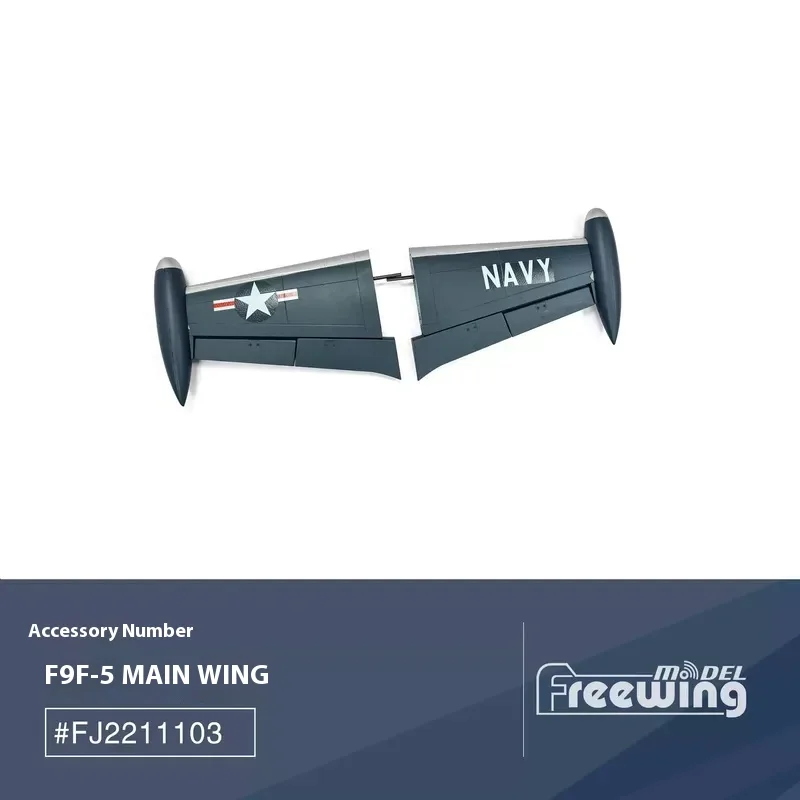 Corps d'accessoire FreFuk70 mm F9f "Black Panther", ailes principales, train d'atterrissage, cockpit, couverture antarctique, lance-roquettes