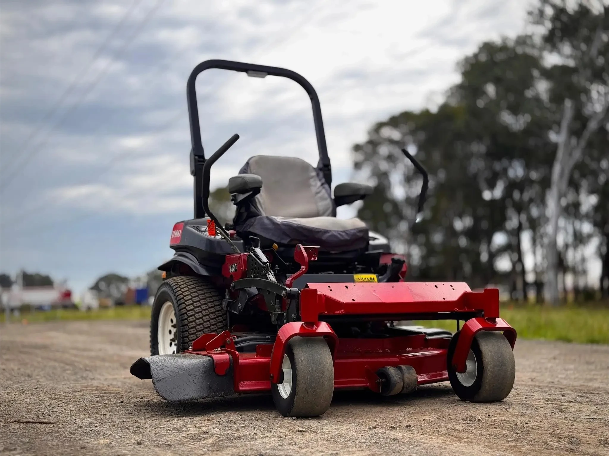 Industrial 2-Stroke Push Self-Propelled Lawn Mower Durable Garden Yard Mowing Machine