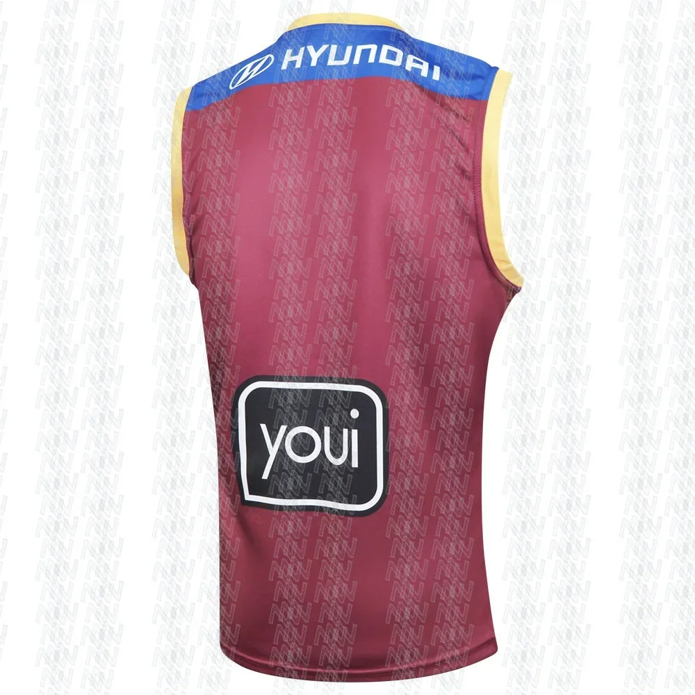 Adult Australian Rugby Jerseys for The 2026 Season, Brisbane Lions, Training Jerseys, Sports Training, Quick Drying Vests