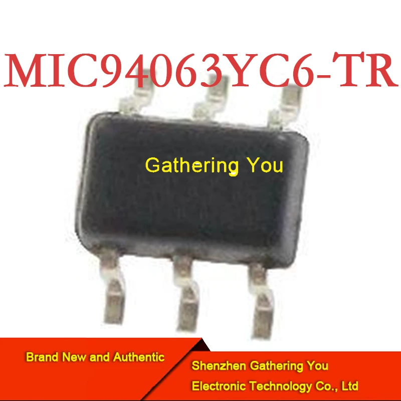 MIC94063YC6-TR Power Switch IC nova marca autêntica