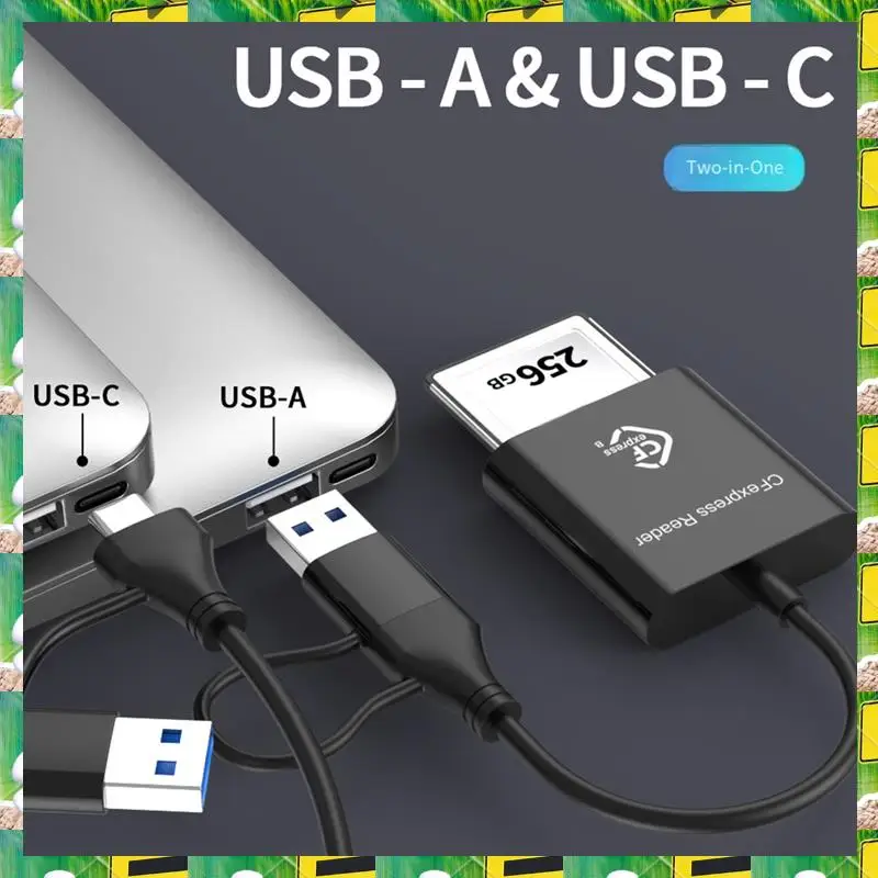3C Electron 10 Гбит/с Cfexpress Type B Card Reader Writer USB3.2 Gen2 USB-C Cfe Card Reader для Android Win XP/Vista/7/8/8.1/10/11