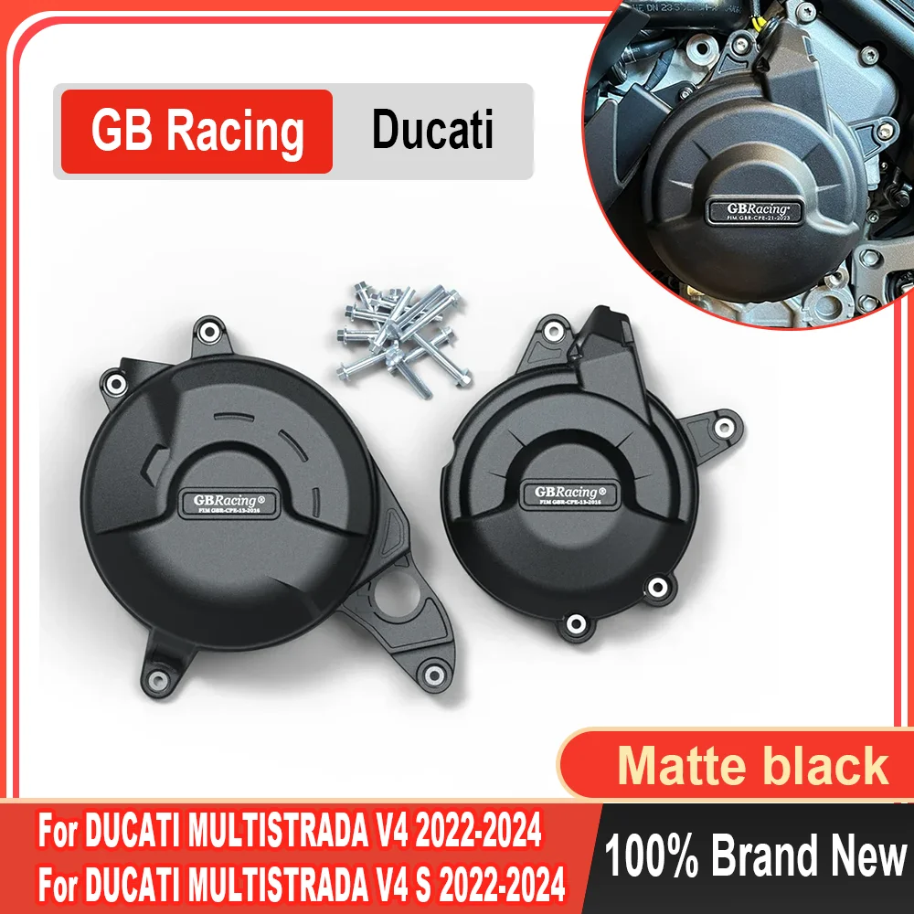 

Для Ducati Multistrada V4/V4S/Rally/Pikes Peak/Grand Tour 2022-2024 GBRacing Комплект защиты двигателя для мотоцикла, защита от столкновений