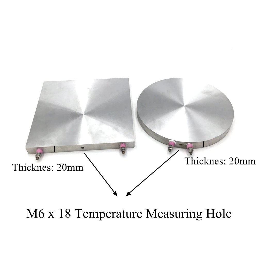Square Flat Cast Aluminum Heating Plate High Temperature Electric Band Heater Pad Mat Board Press Extrusion Laminating Machine