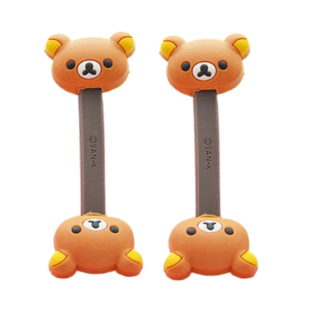 Cartoon Chopper Usb Cable Winder Phone Wire Cord Organizer Protector Earphone Management Data Line Collation Clip