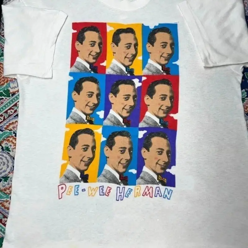 Pee Wee Herman White T Shirt Adult S 5Xl Kk1722