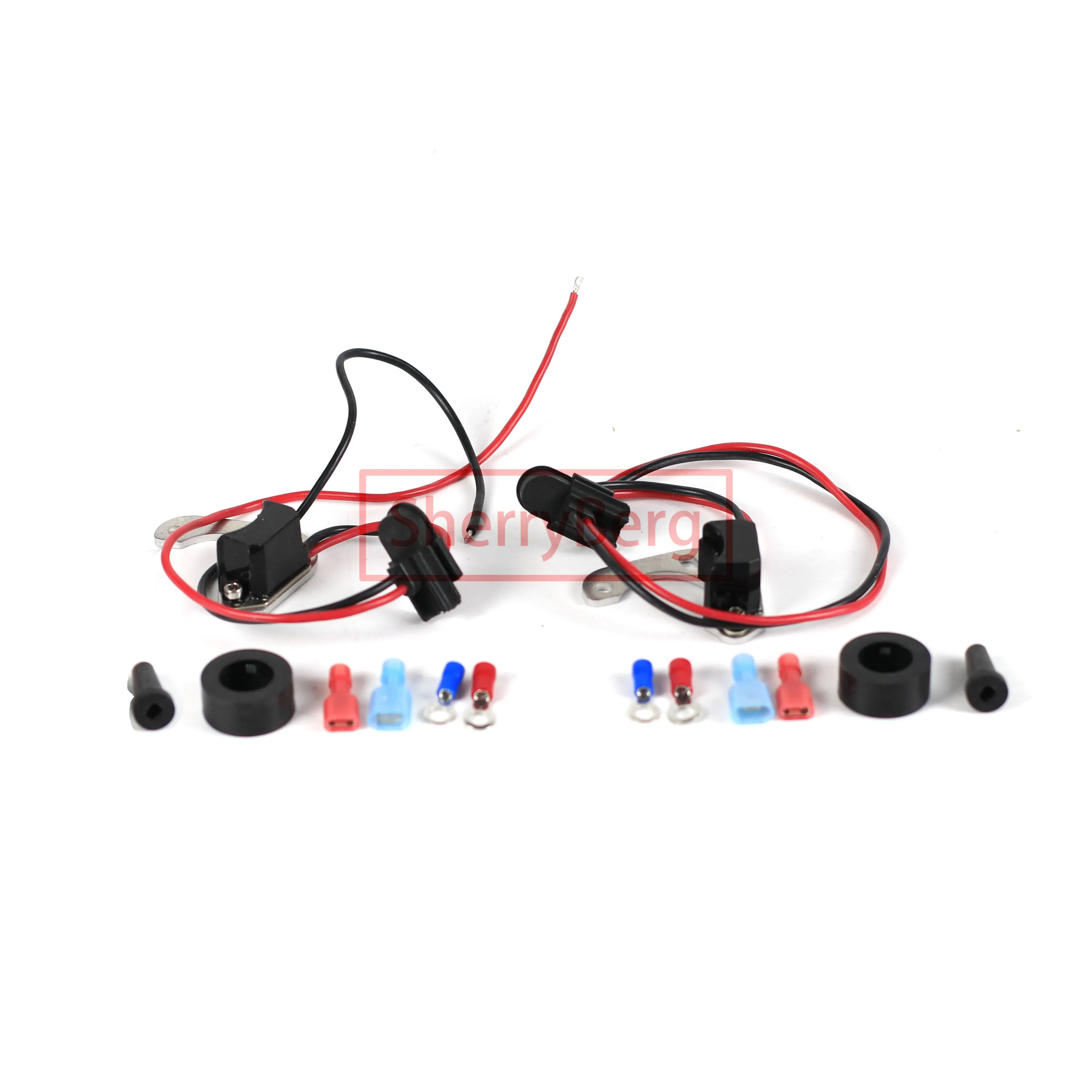 SherryBerg 2 Kits Electronic Ignition Kit for Lucas 23D 25D 25D4 & 23D4 1960 1961 1962 1963 1964 1965 1966 1967 1968 1969 -1979