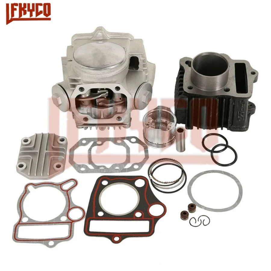 Motorcycle 47mm Engine Cylinder 72CC Head Piston Kit Set Motor for Honda ATC70 CRF70 CT70 C70 TRX70 XR70 S65 Motoblock ATV Parts