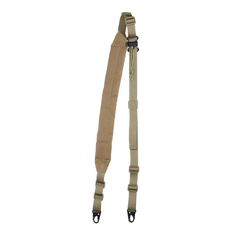 Solid Color Military Enthusiast Outdoor Task Rope Training Safety Dog Rope Metal Nylon Tactical Strap Accessories view 4