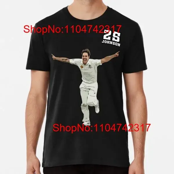 Mitchell Johnson jugador de Cricket australiano S a 5XL hecho en AU EE. UU. Camiseta vintage lavada cómoda moda suave