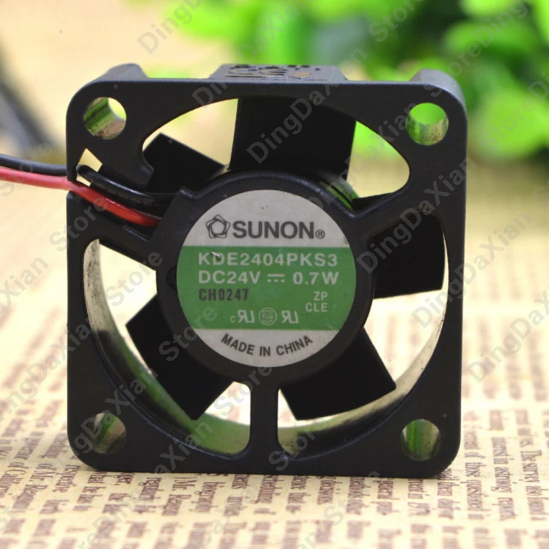 d 1PCS For SUNON KDE2404PKS3 | 40×40×20mm DC24V 0.7W 4CM Small Axial Fan