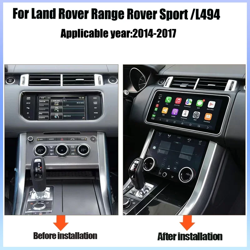 12.3'' Android CarPlay For 2014-2017 Land Rover Range Sport / L494 Bosch and Harman multimedia player Keep OEM