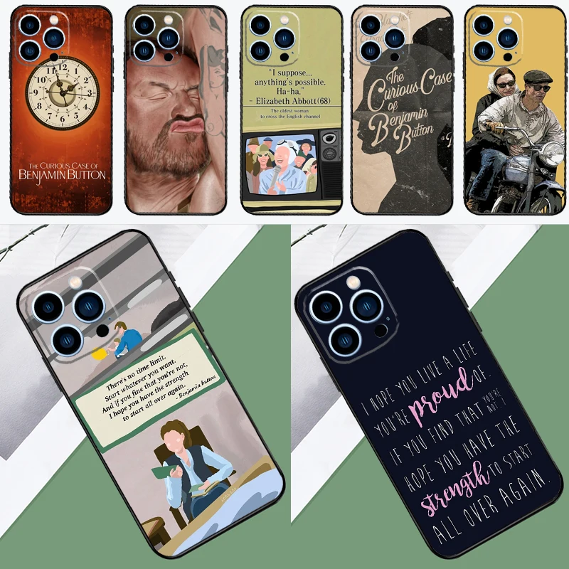 The Curious Case of Benjamin Button Phone Case For iPhone 16 15 11 12 13 14 Pro Max Mini X XR XS Max Plus Cover Shell