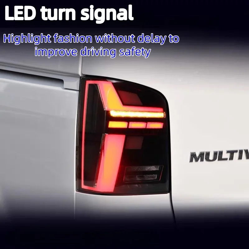Suitable for Volkswagen 11-15 Multivan T5 taillight assembly Caravelle upgrade LED running lights, turn signals, brakes