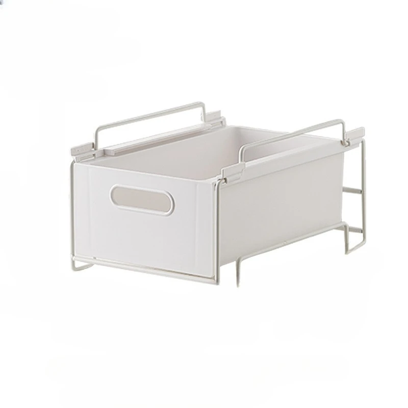 

Shelf, under the bathroom cabinet, pull-out storage sink, toilet cabinet, layered pull basket can be stacked on the sink