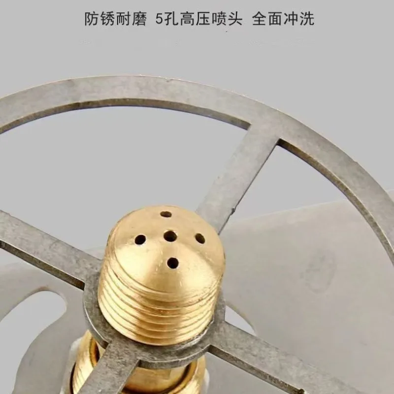 غسالة زجاجات فتح الزجاجات، حامل سكاكين من الفولاذ المقاوم للصدأ، فوهة ضغط من النحاس النقي، شطف زجاجات قطعة أثرية لخلط الأدوية