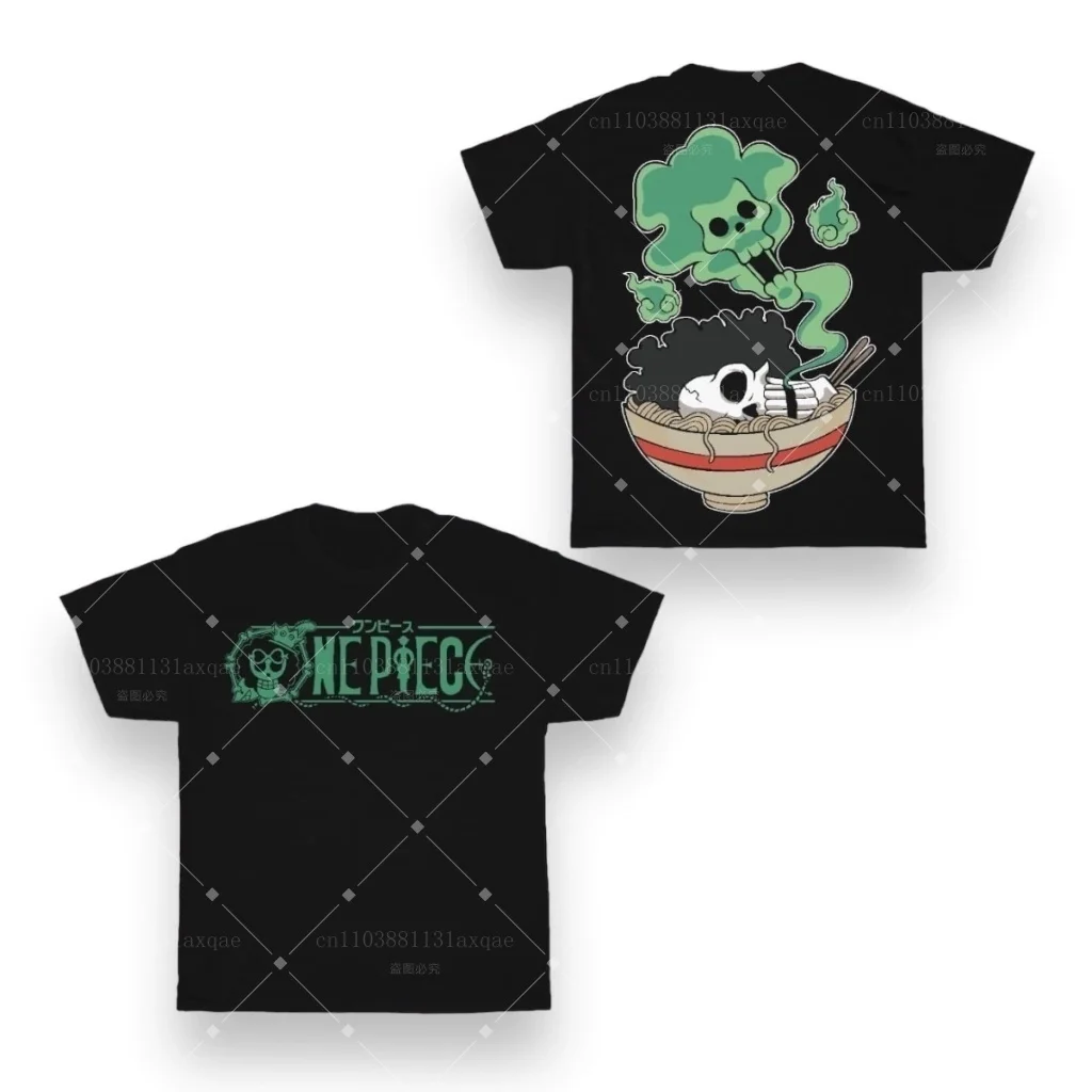 

ONE PIECE Cotton Unisex T Shirt Men Baju Lelaki Wanita Perempuan Anime Graphic Tee Short-sleeved Women Top Japanese Anime