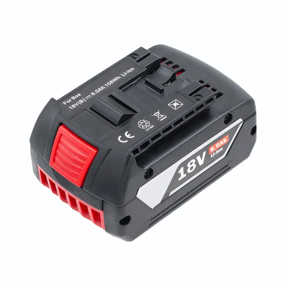 18v Lithium Battery 18650li Electric Hammer Gbh Wireless Tool Rechargeable Battery Accessories Suitable For Various Tools