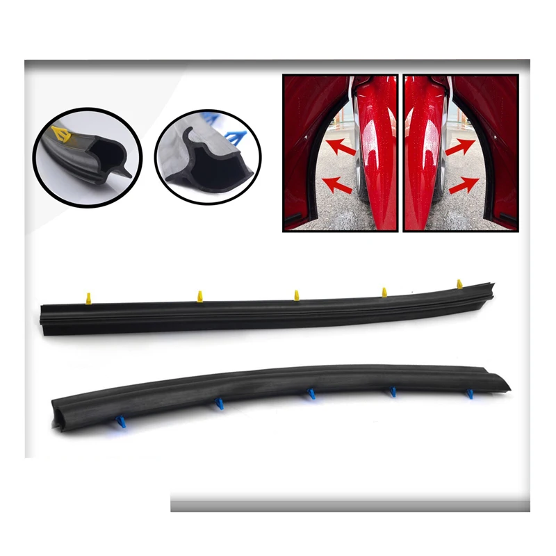 

2X WHEEL ARCH SEAL SET RIGHT LEFT FOR VW CARAVELLE TRANSPORTER T5 T6 7H0837565A