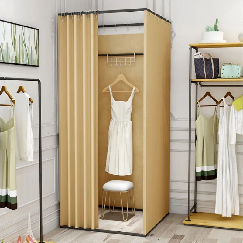 Custom, Portable UP Fitting Room Movable Changing Room Retail Change Clothes Room