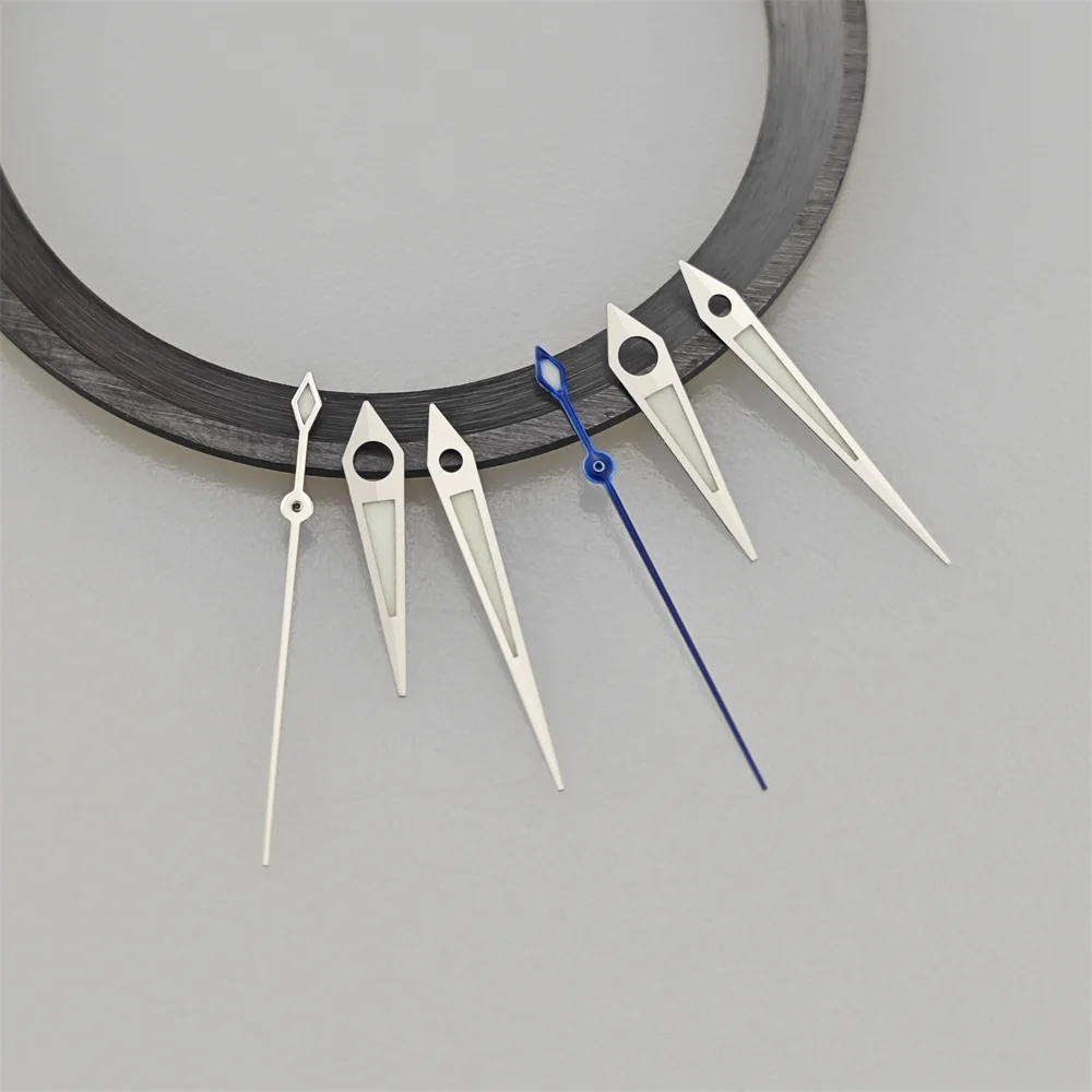 ตัวชี้ NH35น้ำผีสีฟ้าสีเขียวส่องสว่างตัวชี้2824ของนาฬิกาดำน้ำ2836สวิตเซอร์แลนด์เพลากลางของโรงงาน C