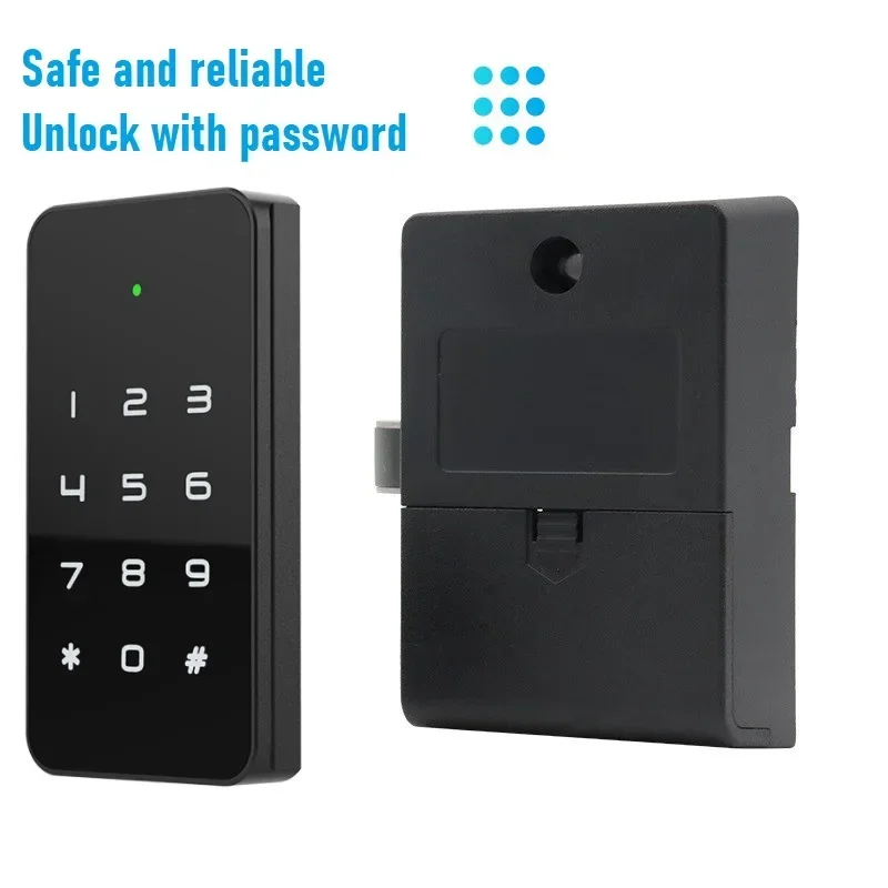 

Password Unlock Cabinet Lock Touch Sensing Password Door Lock for Sauna Gym Locker Bathing Changing Room Digital Keyboard Lock