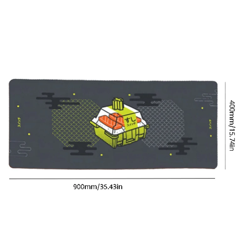 Mouse Pad Office Computer Desk Protector Mat Keyboard Non-Slip Mat Extended Mouse Pad Desk Accessories