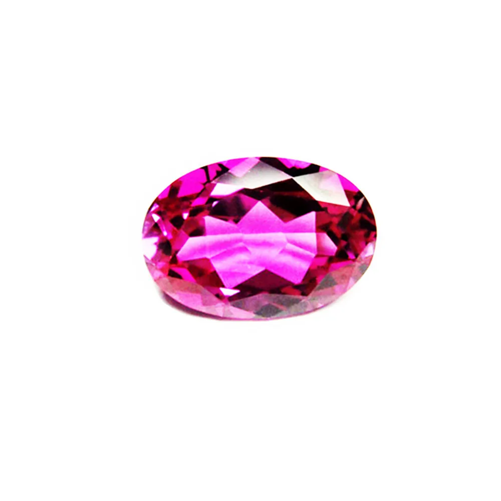Oval Cut Pink Ruby …