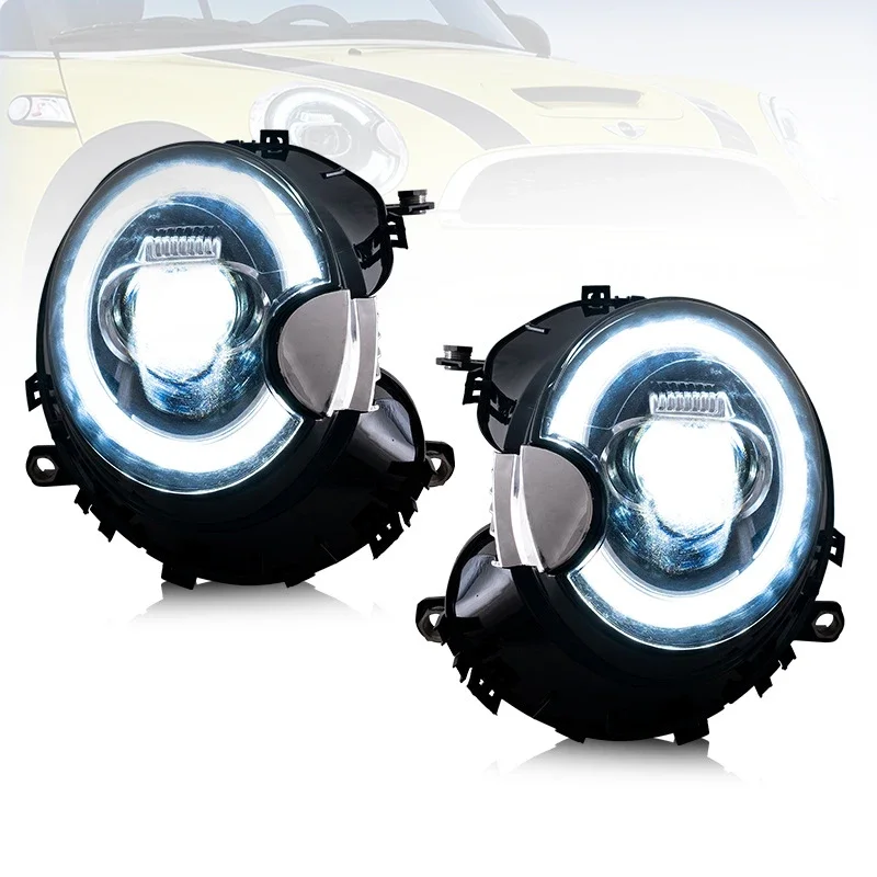 

Modify Headlamp Headlight For Mini R56 R57 R58 R89 LED Lamps 2007 2008 2009 2010 2011 2012 2013 2014