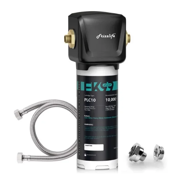 

Frizzlife FK99 Under Sink Water Filter System, NSF/ANSI 53&42 Certified, Remove 99.99% Chlorine, Lead, Bad Taste&Odor