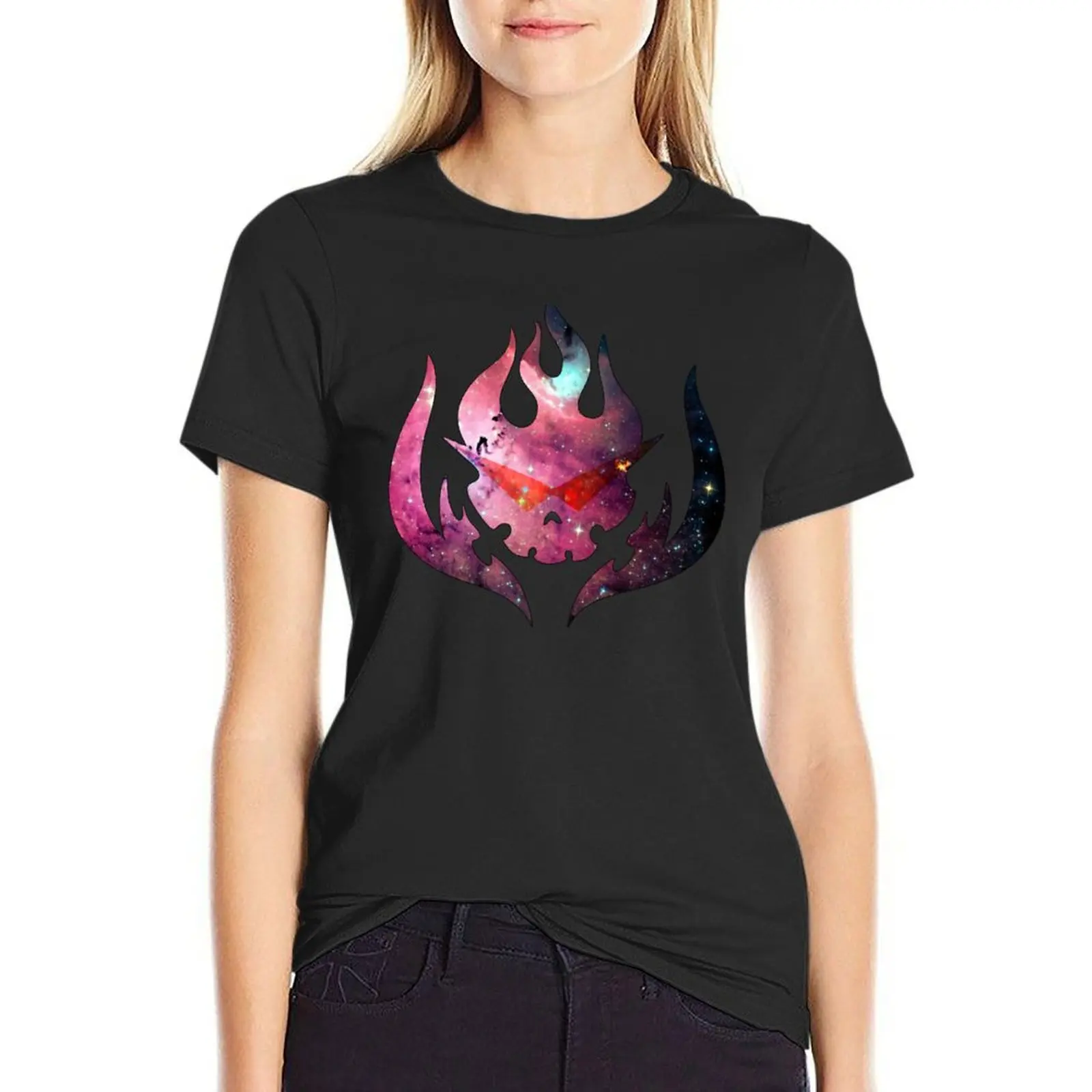 Gurren Lagann Galaxy Logo T-Shirt shirts graphic tees tops hippie clothes tshirts woman