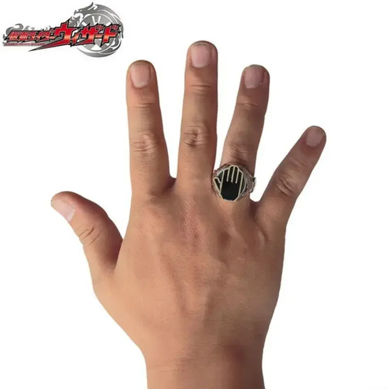 Masked Rider Driver on Wizard Rings Woman Kamen Rider Hand Form Adjustable Ring Man Cosplay Jewelry Anime Accesorios Friend Gift