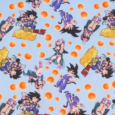 Japanese Dragon Ball Anime 100 Cotton Fabric DIY Patchwork Textile Tissu Home Clothing Sew Dress Material