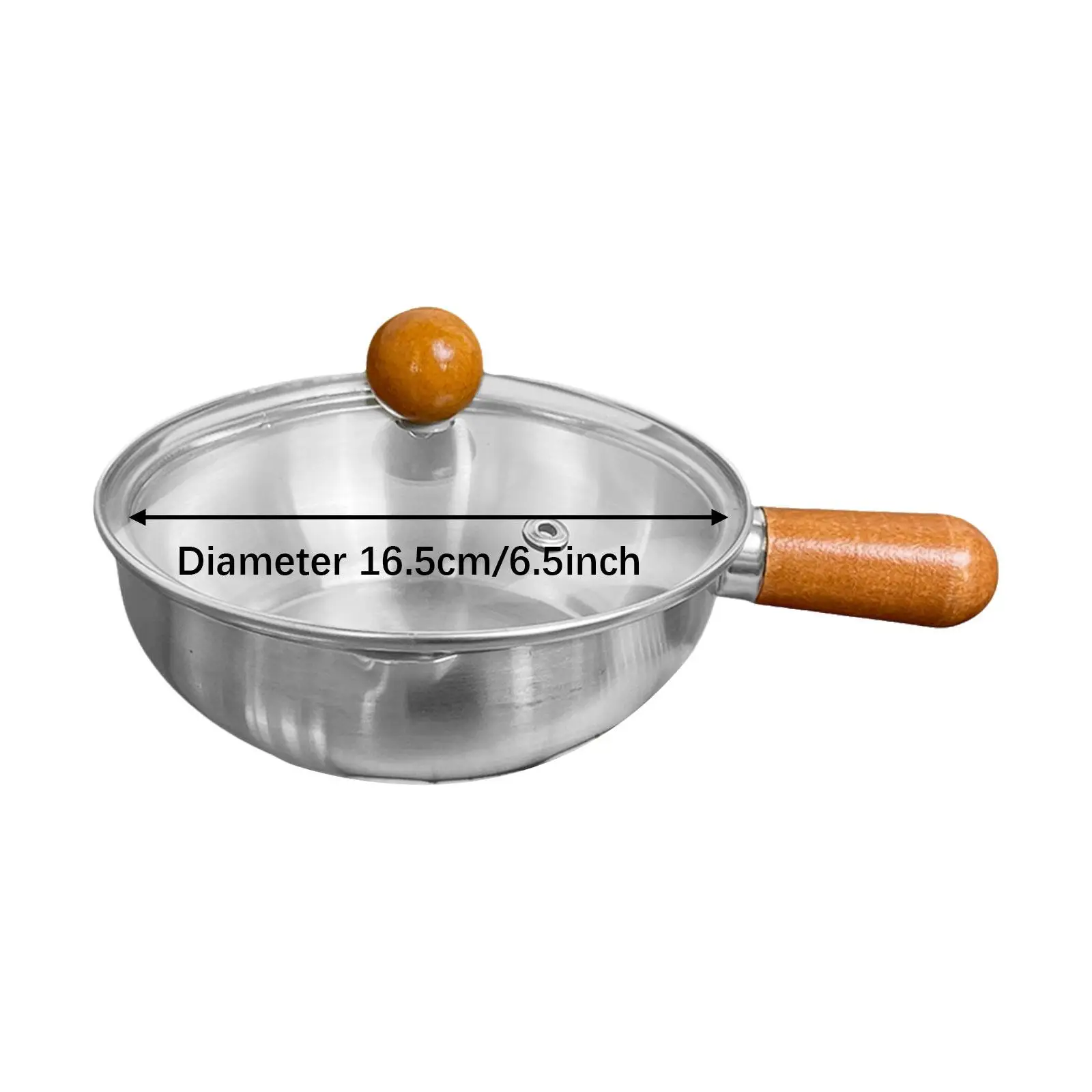 Stainless Steel Sauce Pan Multifunctional Butter Warmer for RV Home Travel
