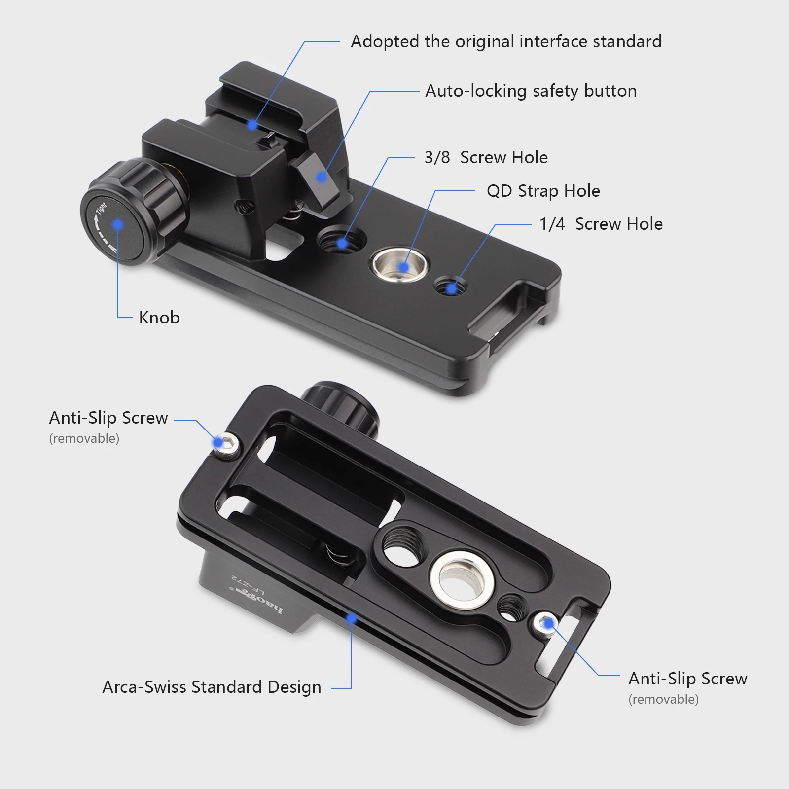 Haoge LF-Z72 ترايبود جبل الدائري لنيكون نيكور Z 70-200 مللي متر f2.8 VR S عدسة Z70-200mm F2.8 استبدال القدم صالح Arca السويسرية rrs