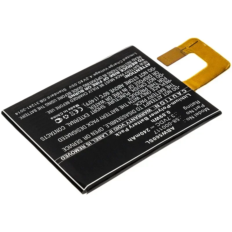 بطارية 240 مللي أمبير في الساعة 58-000117 لأمازون 223337 SW56RW Kindle Oasis KO1 Oasis 1 Oasis2 Oasis 3 بطارية القارئ الإلكتروني