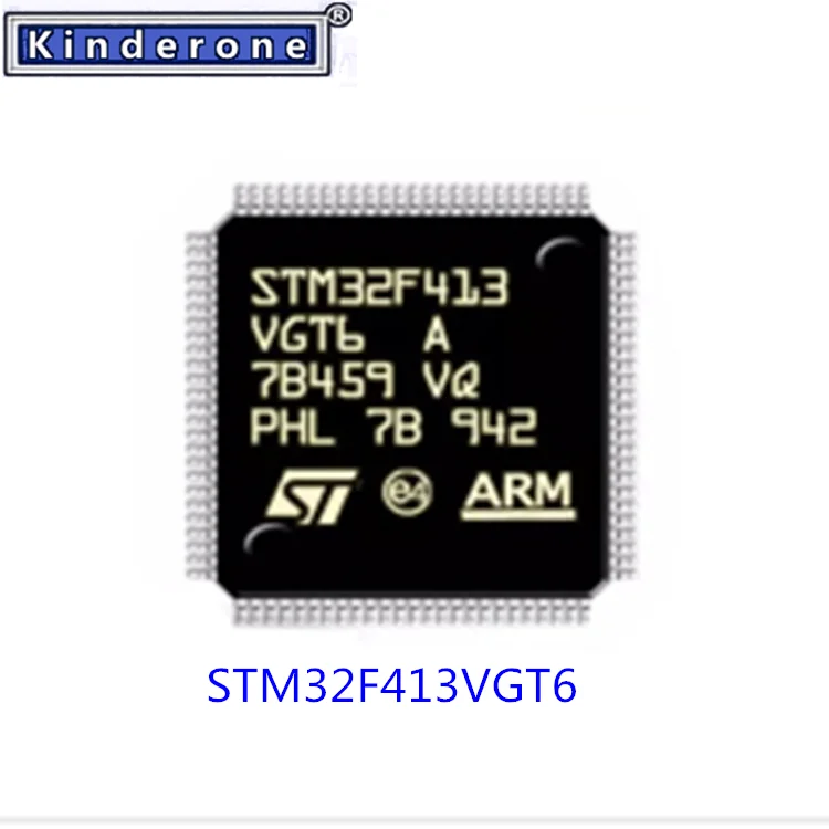 

1-100 шт., STM32F413 VGT6 A 7B459 VQ STM32F413VGT6 STM 32F413VGT6 STM32 F413VGT6 STM32F 413VGT6 ST E4