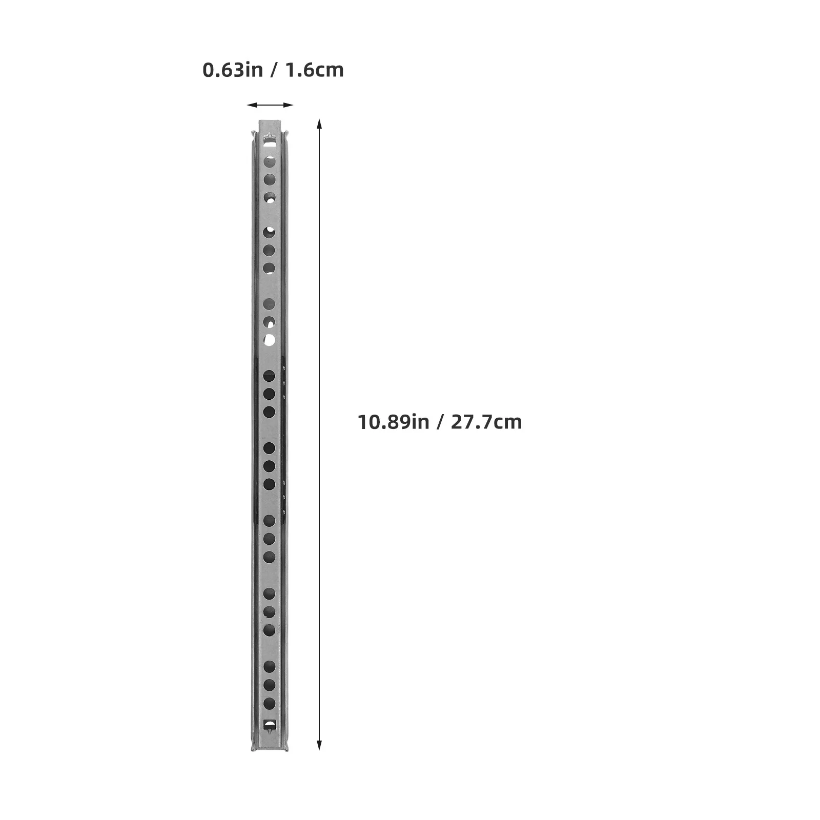 2pcs Detachable Drawer Slides Bottom Mount Silent Household Sliding Rails For Small Drawers Server Rack Shelf Track Glides