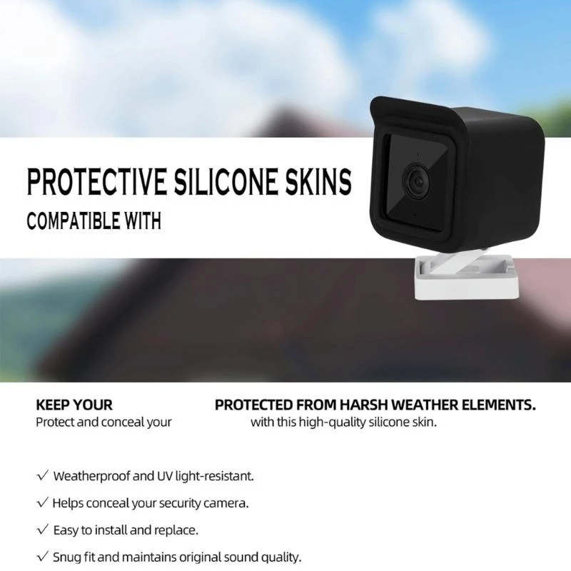 Lightweight Silicone Protector for Intelligent Camera Home and Business Security