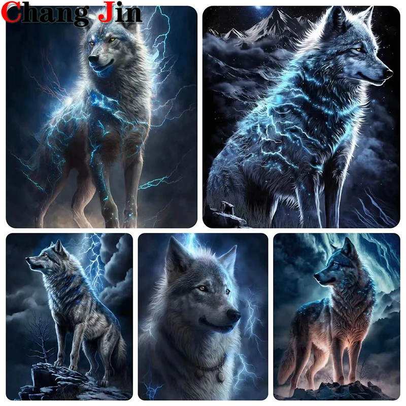 Wolf Blitz: Der ultimative Leitfaden für Diamond Painting Kreuzstich-Enthusiasten