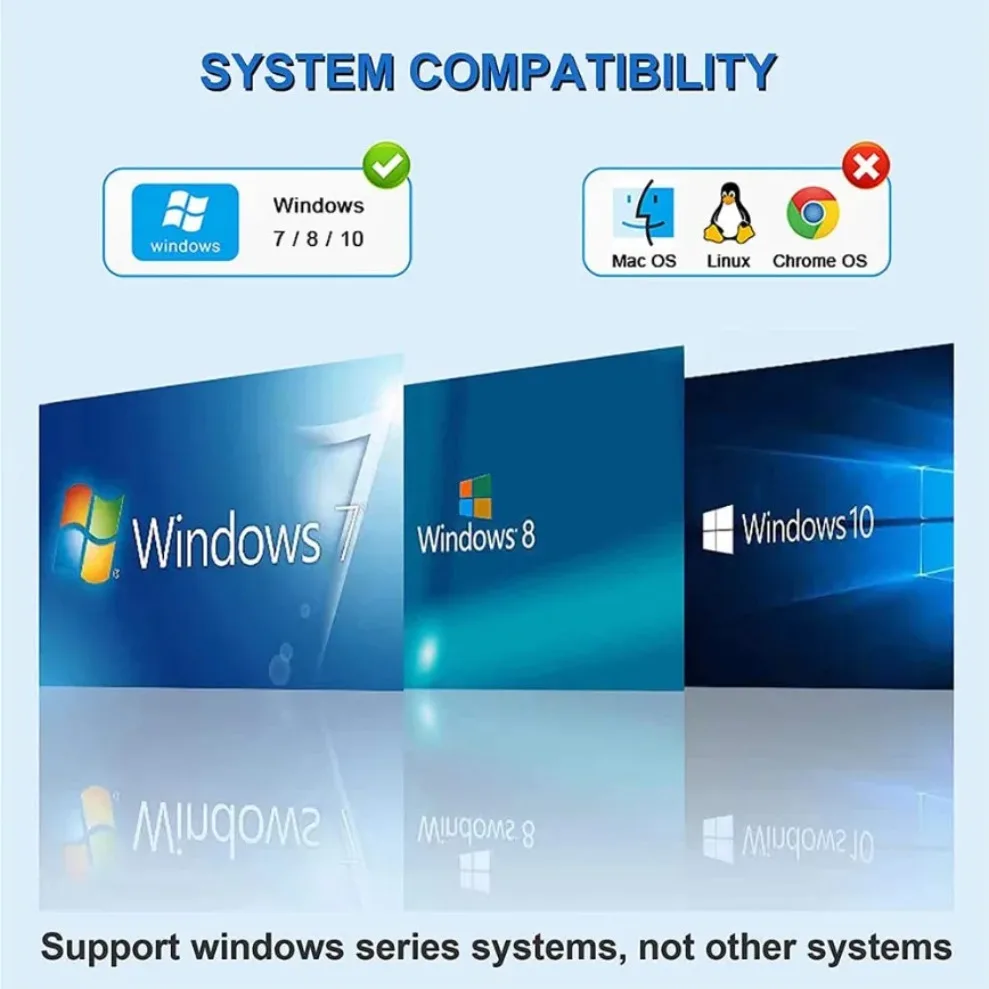 USB to VGA Adapter USB 3.0/2.0 to VGA Converter 1080P Multi-Display Video Cable for Laptop Desktop PC to Monitors Projector TV image 4
