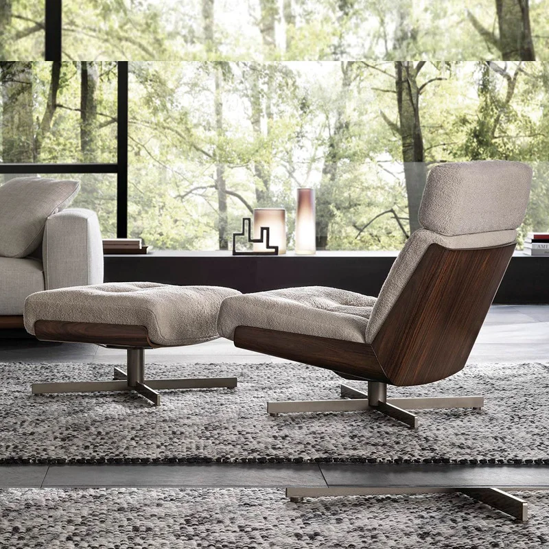 custom.Atunus New Design Italian Black PU Leather Swivel Office Visitor Chair Home Hotel Office Solid Wood Frame Working Accent